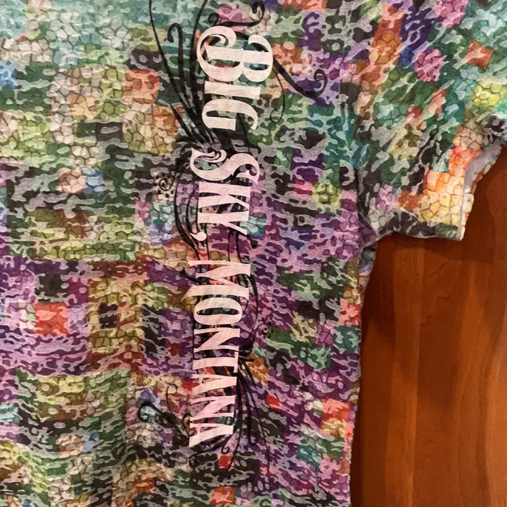 Women’s Kavio Size L Big Sky Montana Shirt EUC - Picture 3 of 5